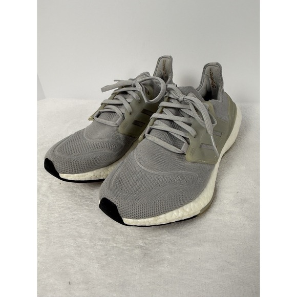 adidas Shoes - Adidas Ultraboost 20 Gray Knit Running Shoes Boost Sole Womens Sneakers